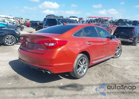 2015 Hyundai Sonata Sport 2.0T z USA, uszkodzony, nr VIN 5NPE34AB6FH116898
